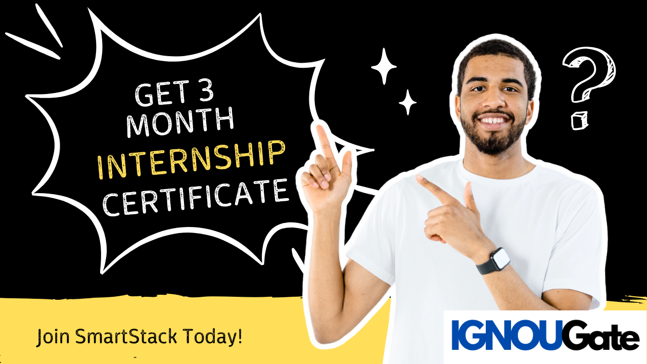 Get 3 months internship with smartstack program